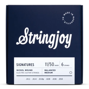 Cuerdas de guitarra eléctrica Stringjoy Signatures balanceadas medianas 11-50 níquel - Imagen 1 de 1