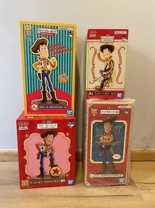 Juego de figuras leñosas Toy Story de Bandai Ichiban Kuji Disney - Imagen 1 de 3