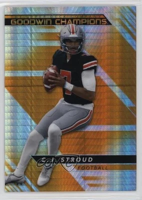 2022 Goodwin Champions Platinum High Series Orange Prism /499 CJ Stroud #GP-CJ - Image 1 of 2
