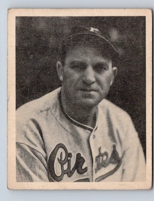 1939 PLAY BALL HEINIE MANUSH (HOF) #94 BASEBALL CARD PITTSBURGH PIRATES - Image 1 of 2