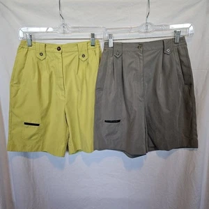 Jamie Sadock Shorts Women's Size 4 Bermuda Golf Tennis Pickleball 2 Pairs - Picture 1 of 10