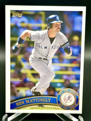 2021 Topps Archives - 2011 Topps Don Mattingly #277 - Image 1 of 2