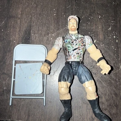 Figura Jakks Titan Sports 1996 WWF WWE Cold Stone Steve Austin Wrestling 6" Foto 1 de 4