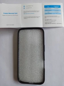 Coque iPhone 16 Pro Max Noire Antichoc Silicone Transparente Fine Neuve - Photo 1 sur 6