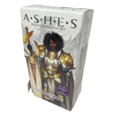 Plaid Hat Ashes Laws of Lions Deluxe Expansion Set Phoenixborn Deckbox 10 Dice - Image 1 of 4