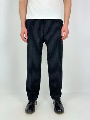 1950’s Vintage European Slacks High Striped Trousers Pants - Image 1 of 4