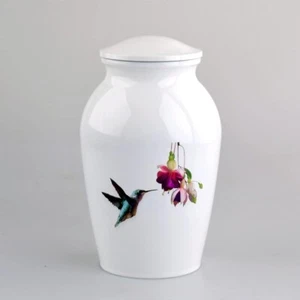 Hummingbird Large Urns for Human Ashes Adult Male,Affordable Cremation Urn for C - Picture 1 of 6
