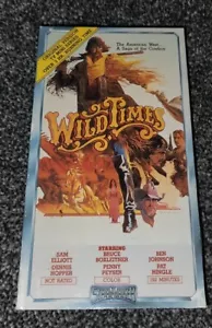 Wild Times (VHS, 1989) Sam Elliott, Dennis Hopper  - Picture 1 of 3