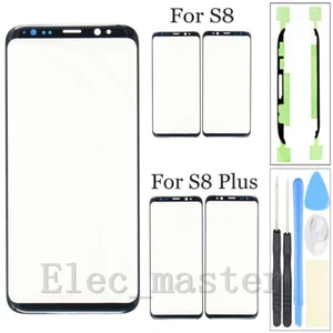 pour Samsung Galaxy S8 S9 Plus Vitre Avant D'origine Lentille Ecran Remplacement + Outil - Photo 1 sur 21