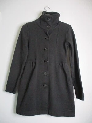 Patagonia Better Sweater Coat Womens Medium Black Long Fleece Jacket 25656 - Image 1 of 4