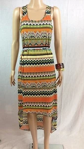 Ladies Asymmetrical Hem Sleeveless Summer Sun Dress Beach Boho Cover Up Women - Imagen 1 de 20