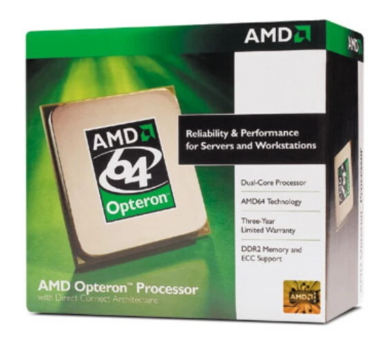 AMD Socket F (1207) Second-Generation AMD Opteron 8216, Dual Core 2.4GHz, 2MB Ca - Image 1 of 1