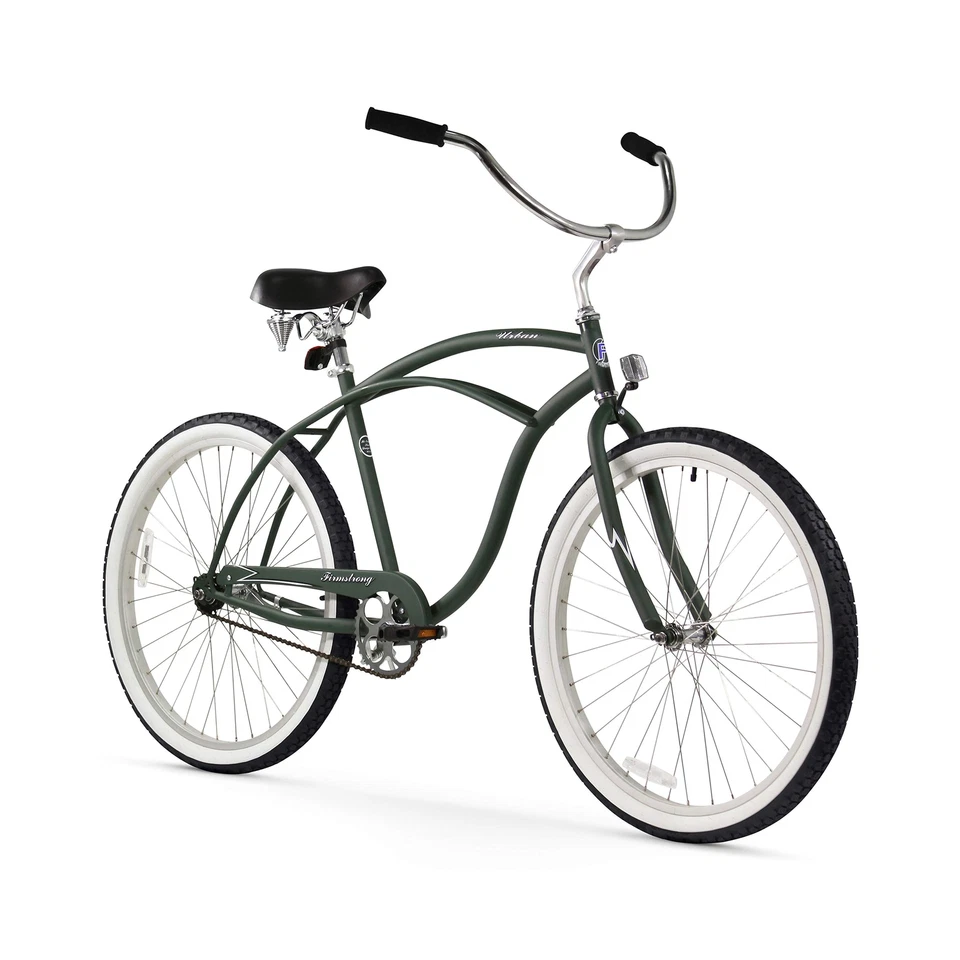 Firmstrong Urban Man mate verde militar 26"/1 velocidad Foto 1 de 4