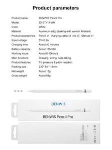 APPLE iPHONE, iPAD, SAMSUNG PENCIL PRO - Picture 1 of 9