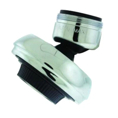 2.2 gpm Neoperl Chrome Wide Round Swivel Spray/ Stream Kitchen Full Flow Aerator