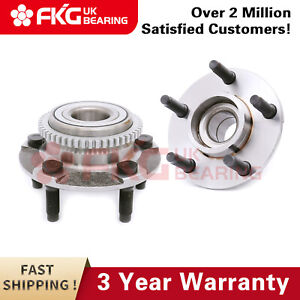 (2) 513115 New Front Wheel Bearing Hub For 1994-2001 2002 2003 2004 Ford Mustang