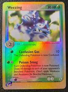 Pokémon TCG - Weezing 24/109 - EX Ruby & Sapphire (2003) - Reverse Holo Rare NM - Picture 1 of 10