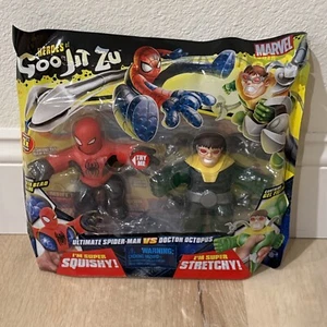 Heroes of Goo Modellino Jit Zu Marvel Spider-Man VS Doctor Octopus 4,5" NUOVO - Foto 1 di 9