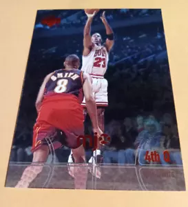 1998-99 Upper Deck MJX Michael Jordan Basketball Card #130 - 4th Q - Picture 1 of 2