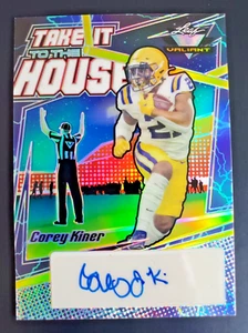 Corey Kiner 2022 Leaf Valiant /4 Take It To The House Auto #TH-CK1 - Picture 1 of 5