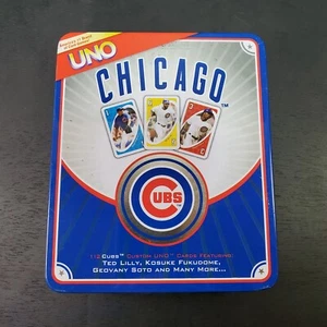 2009 Chicago Cubs UNO Partial Set and Tin - 89/112 Custom Cards - Picture 1 of 18