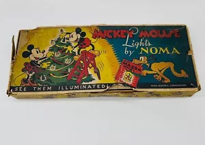 Luci di Natale Topolino vintage anni 30 di NOMA funzionanti - Foto 1 di 10