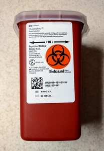 Covidien Sharps Container, 6 X 3 X 3 - Picture 1 of 2