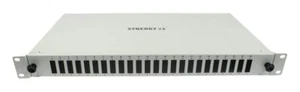 LWL-Patchpanel 12xSC(APC)-Duplex-Buchsen, 19", OS2, 9/125u Singlemode, Lichtgrau - Bild 1 von 6