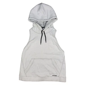 IVY PARK Sweater Womens Large Gray Sleeveless Pullover Hoodie Open Back Athletic - Picture 1 of 8
