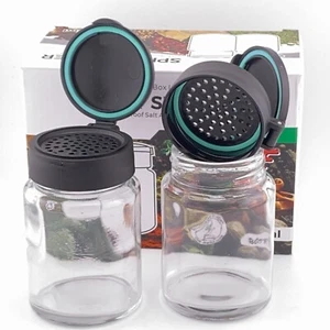 DoubleSeal Moisture Barricaded Salt and Pepper Shakers For Boat Kitchen - Picture 1 of 9