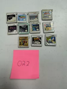 10 Nintendo 3DS Games Lot - Zelda, Yoshi, Kingdom hearts, Yo-Kai 2, Kirby - Picture 1 of 1