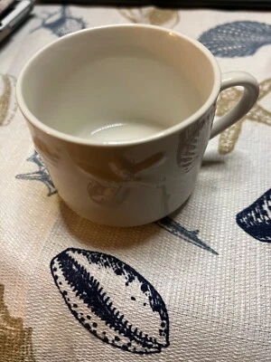 Tabletops Unlimited Coquille Shell Coffee Mug