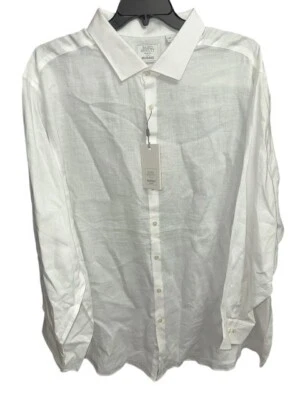 Camisa Baird McNutt Murano 3XT Blanca Tejida Lino Ligera Transpirable Comodidad Foto 1 de 4