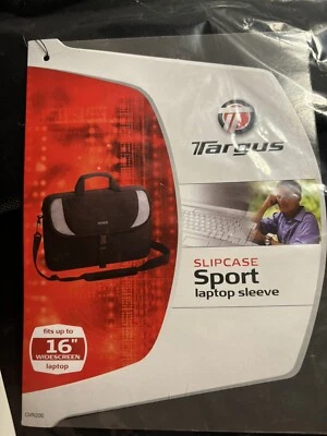 Bolsa messenger para laptop serve para dispositivos de até 16 polegadas cinza preta targus CVR200 nova com etiquetas - Imagem 1 de 4