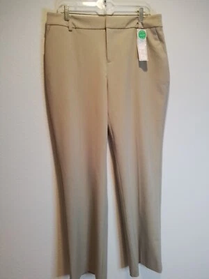 WOMENS LAURA ASHLEY CAPRIS. SIZE 24W. BEIGE/GRAY COLOR. NEW WITH TAG. - Image 1 of 3