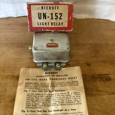 Niehoff Light Relay - UN-152 - 6V - Image 1 of 4