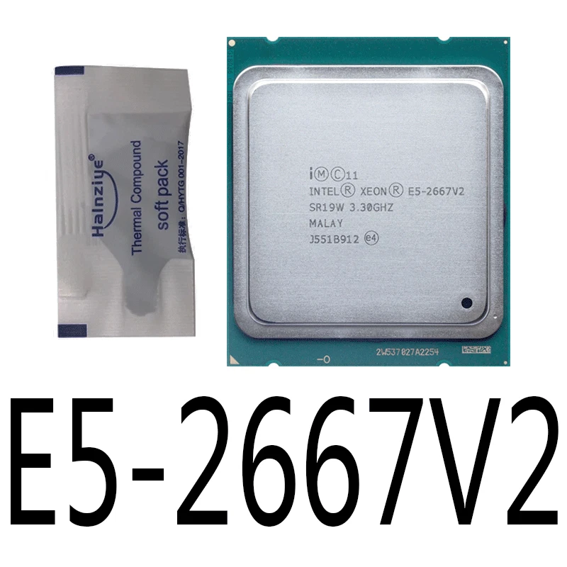 Intel Xeon E5-2667 V2 E5-2667V2 3.3GHz LGA2011 8-Core Processor - Image 1 of 1