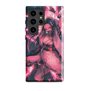 Demon Slayer Nezuko Kamado Neon Light Tough case for Samsung® - Photo 1 sur 3