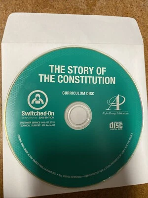 Switched on Schoolhouse The Story of The Constitution (7-12th) 2009 Complete - Image 1 of 4