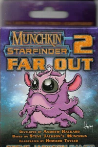 MUNCHKIN STARFINDER 2 FAR OUT Expansion - Card Game - New (S) - Picture 1 of 1
