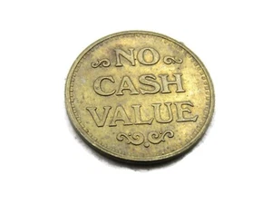 Gettone senza valore in contanti tono oro - Foto 1 di 4