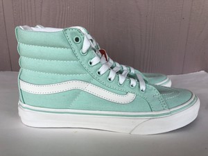 sage green vans high tops