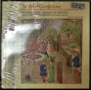MUNROW/EARLY MUSIC CONSORT OF LONDON: The Art of Courtly Love-SEALED1973 3LP BOX - Imagen 1 de 2