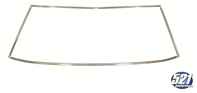 Fits Mopar 68-69 Barracuda 68-76 Dart 71-6 Scamp Windshield Front Window Trim - Imagem 1 de 4
