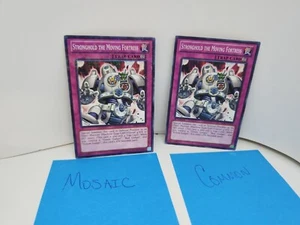 Stronghold the Moving Fortress BP02-EN188 Mosaic Rare - Unlimited - LP SEE DESCR - Picture 1 of 5