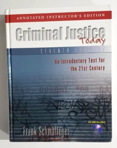 Criminal Justice Today Hardcover . - Foto 1 di 1