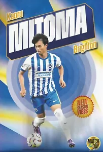 MOTD-POSTER-2024-BRIGHTON & HOVE ALBION & JAPAN-NEW SEASON VIBES-KAORU MITOMA - Bild 1 von 1