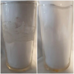 Frühes Bundesglas / Indy 500 Auto #5 Trinkglas gepunzt weiß Auto - Bild 1 von 7