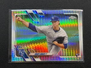 2021 Topps Chrome - Brady Singer #166 Prism Refractor (RC) - Bild 1 von 2