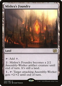 1x Mishra's Foundry - NM - See Pic for Set - SPARROW MAGIC mtg - Picture 1 of 1